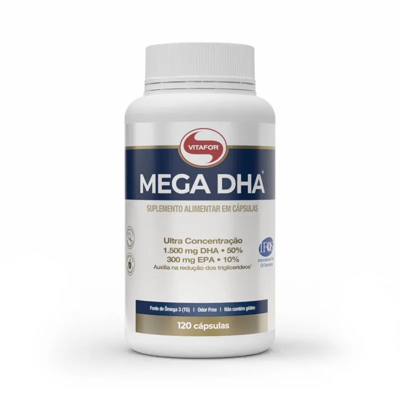VITAFOR CAPS OMEGA MEGA DHA C/120