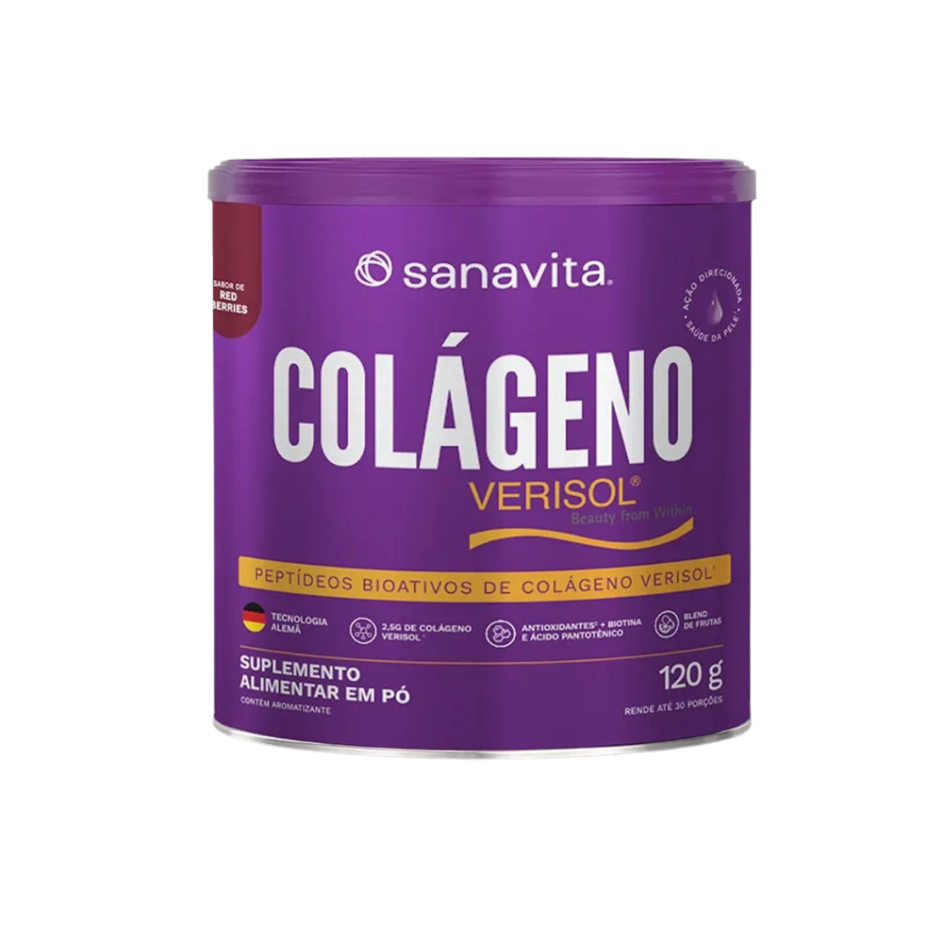 COLÁGENO VERISOL - RED BERRIES - LATA 120g