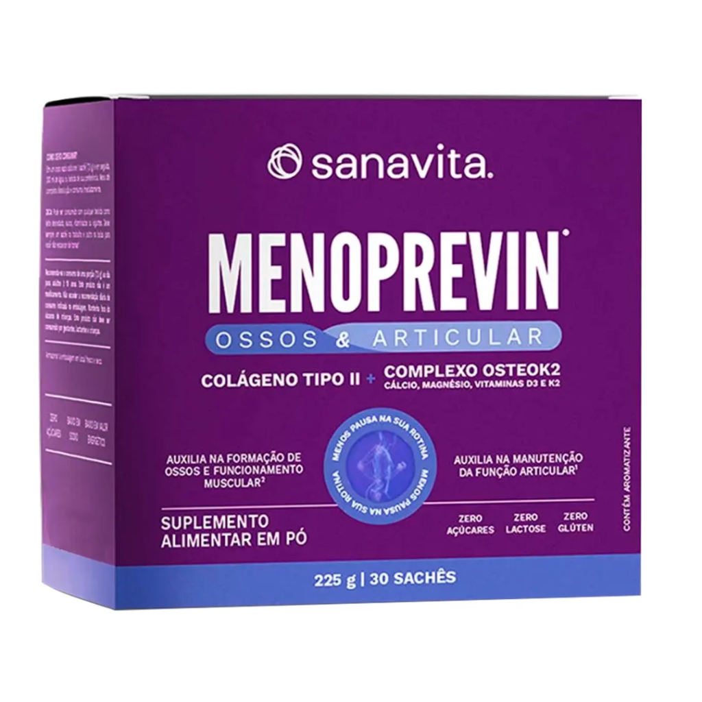 MENOPREVIN OSSOS E ARTICULAR - 30 SACHÊS