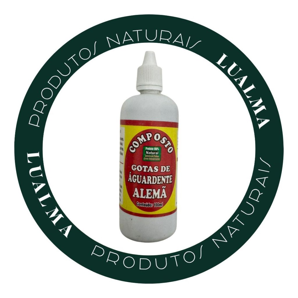 GOTAS DE ÁGUARDENTE ALEMÃ 100ml