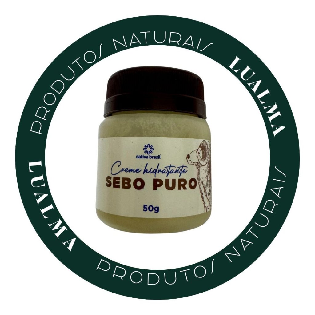 CREME HIDRATANTE SEBO DE CARNEIRO 50g – NATIVA BRASIL  