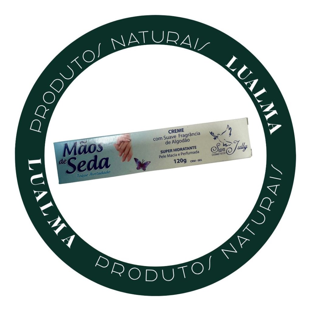 MÃOS DE SEDA CREME HIDRATANTE SAN JULLY 120G