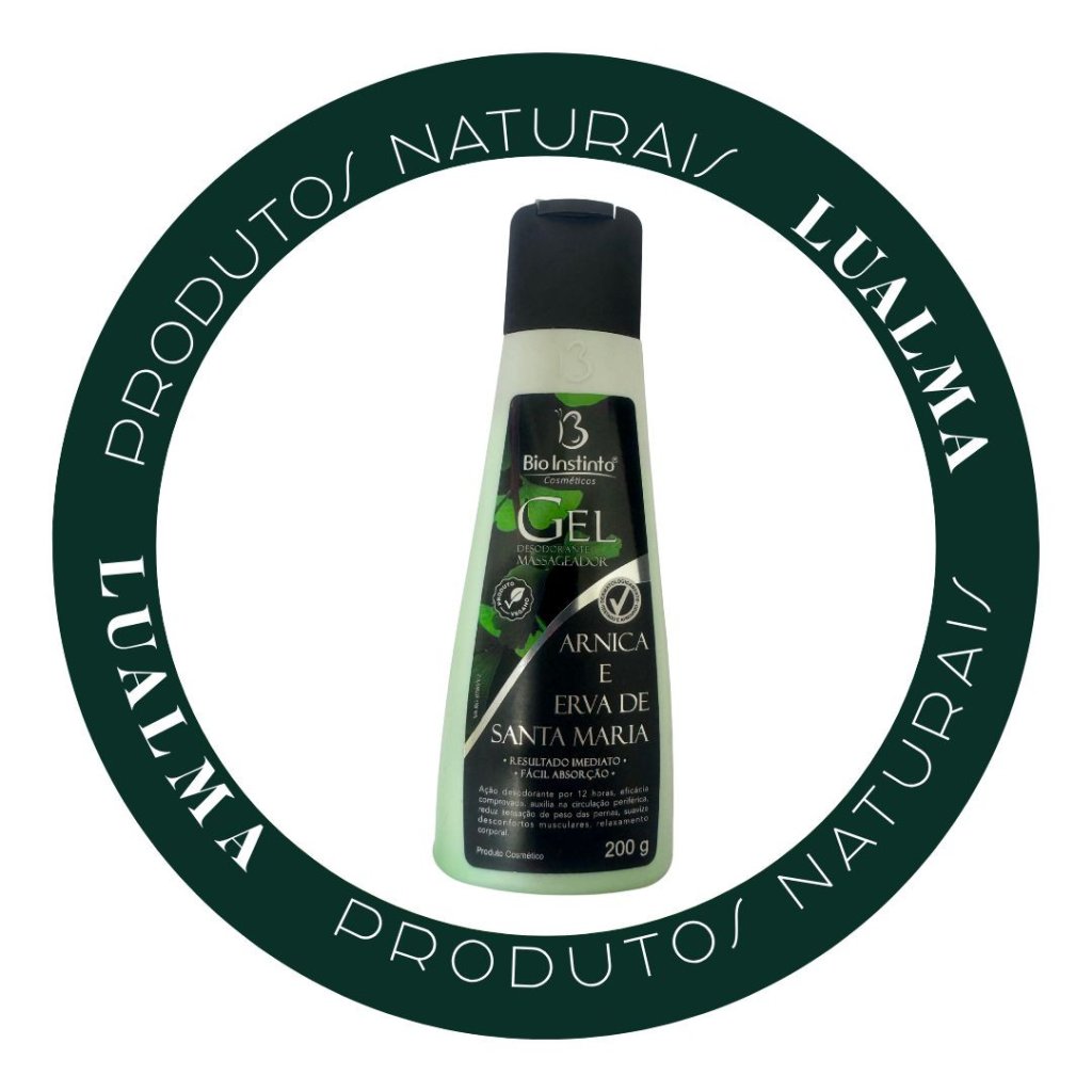 GEL COM ARNICA E ERVA DE STA.MARIA 200G