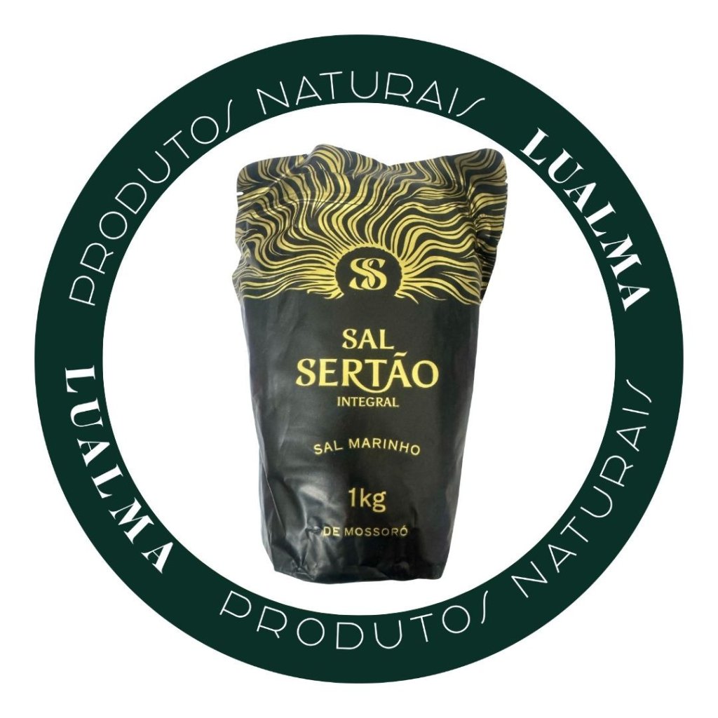 SAL SERTÃO INTEGRAL - SAL MARINHO DE MOSSORÓ 1KG