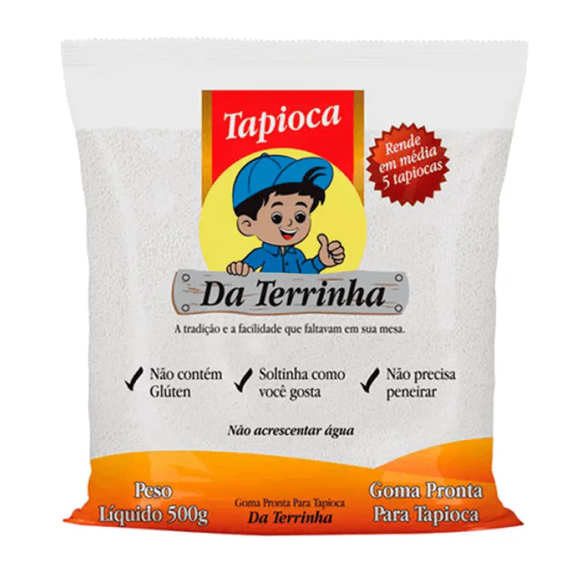 GOMA DE TAPIOCA PRONTA TERRINHA 500mg