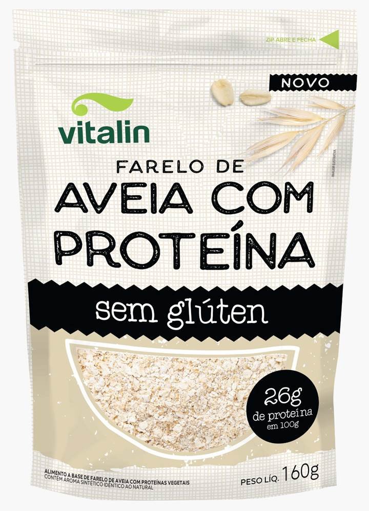 FARELO DE AVEIA COM PROTEINA S/GLÚTEN 160g