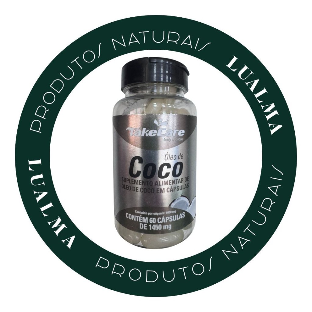 ÓLEO DE COCO TAKE CARE 1000mg