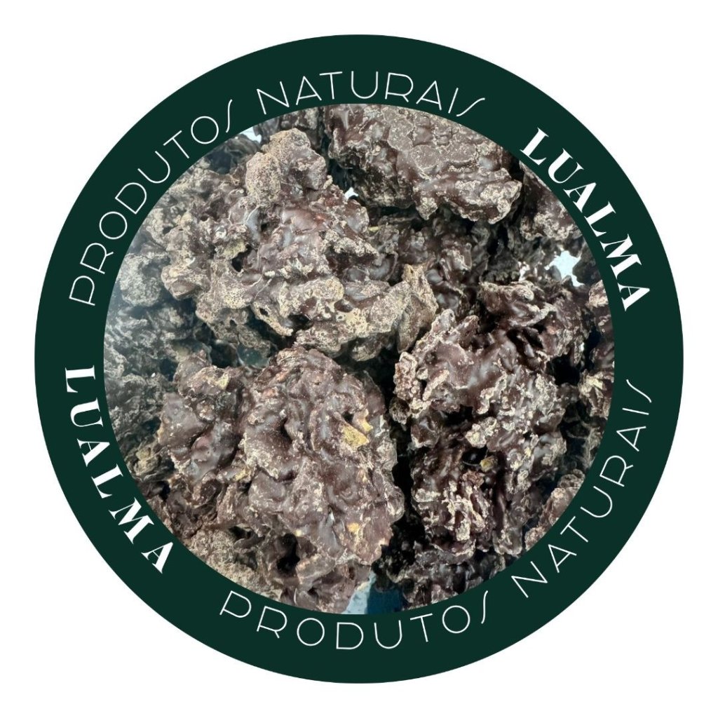 SNACK CROCANTE C/CHOCOLATE 70% CACAU ZERO AÇUCAR (100g)