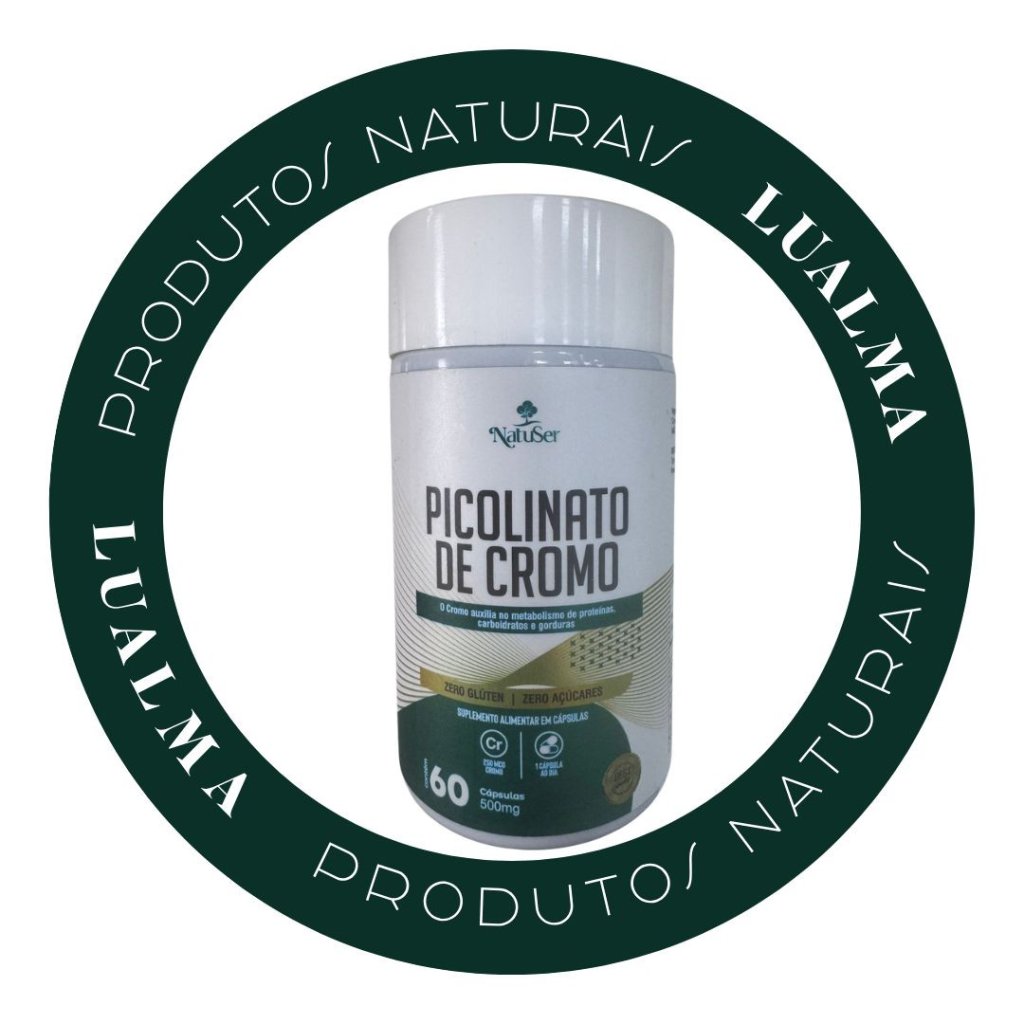 PICOLINATO DE CROMO 60CAPS 500MG