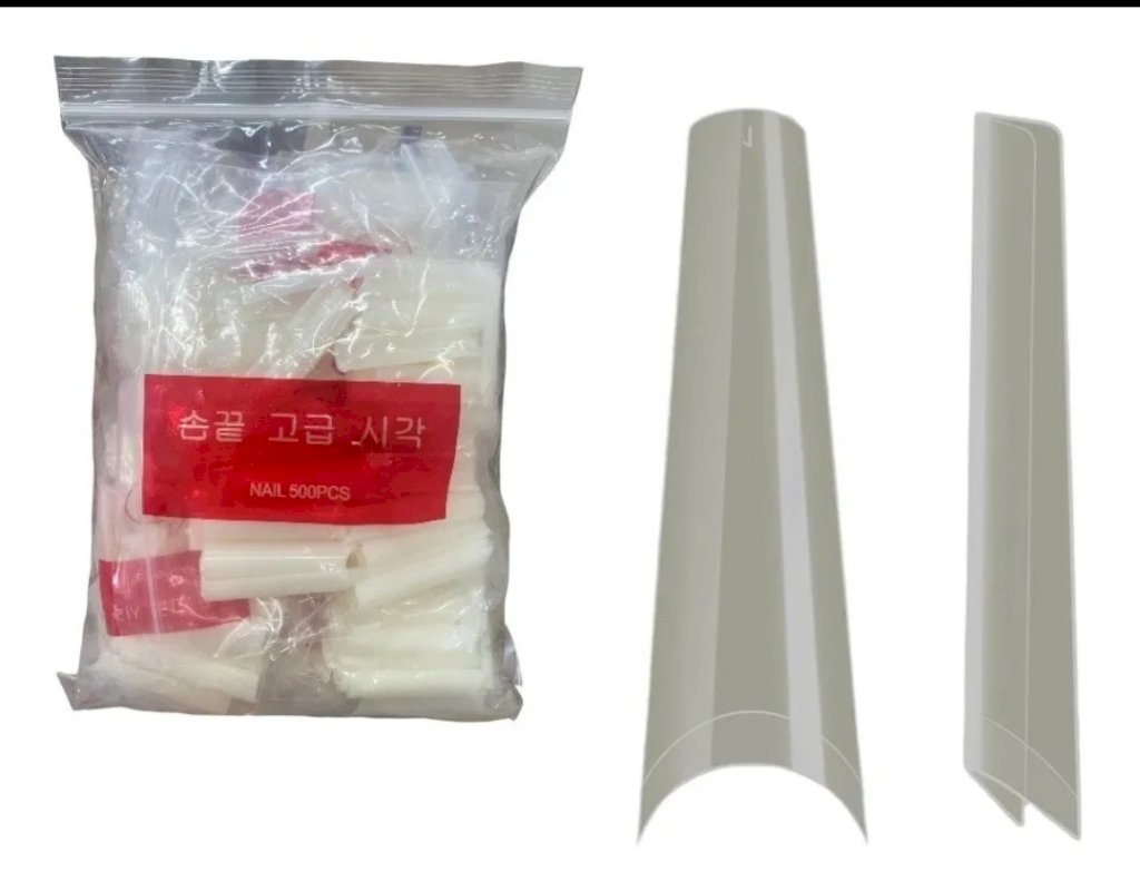 Tips bailarina longa com curvatura 