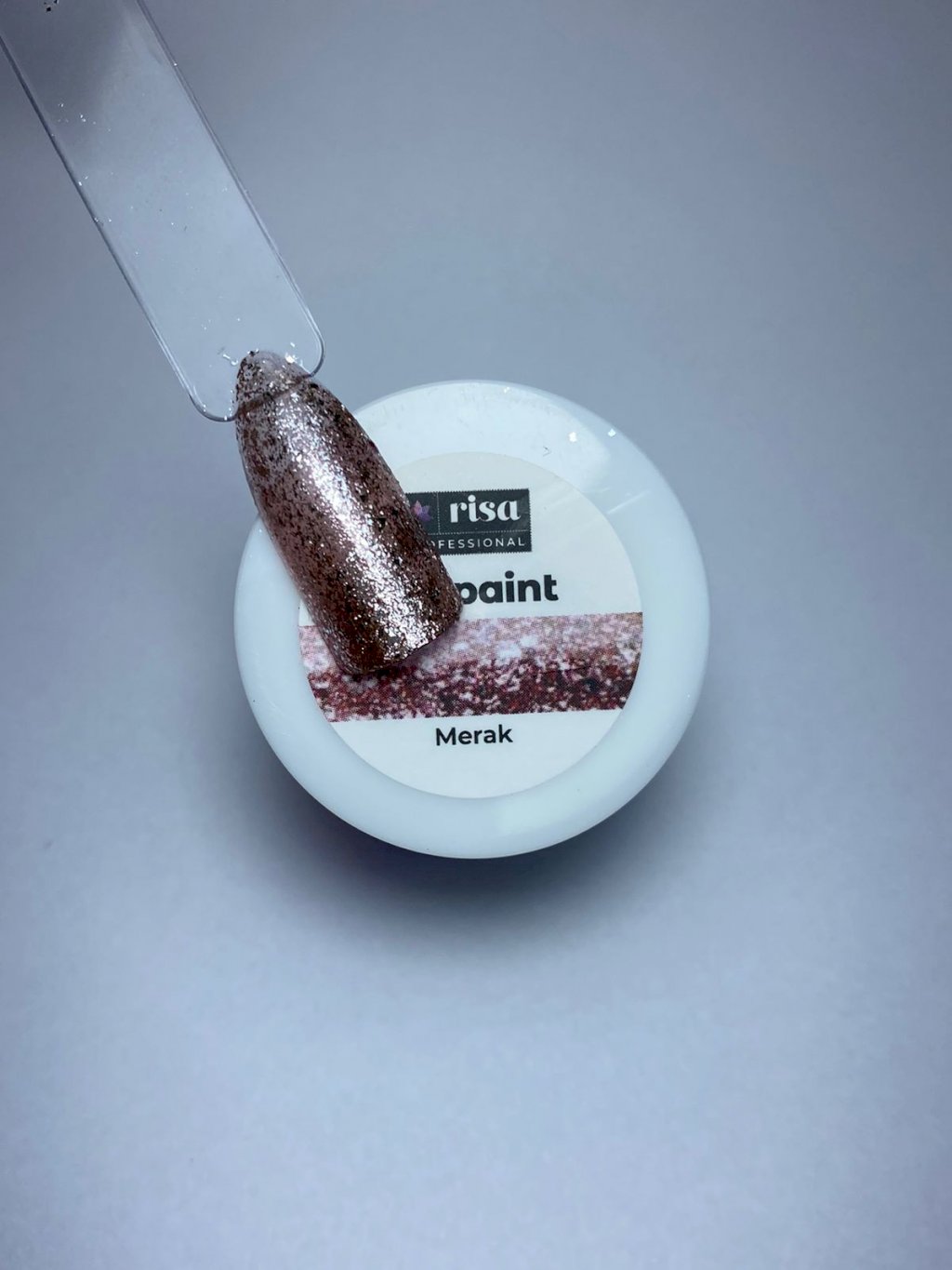 Paint gel risa merak 