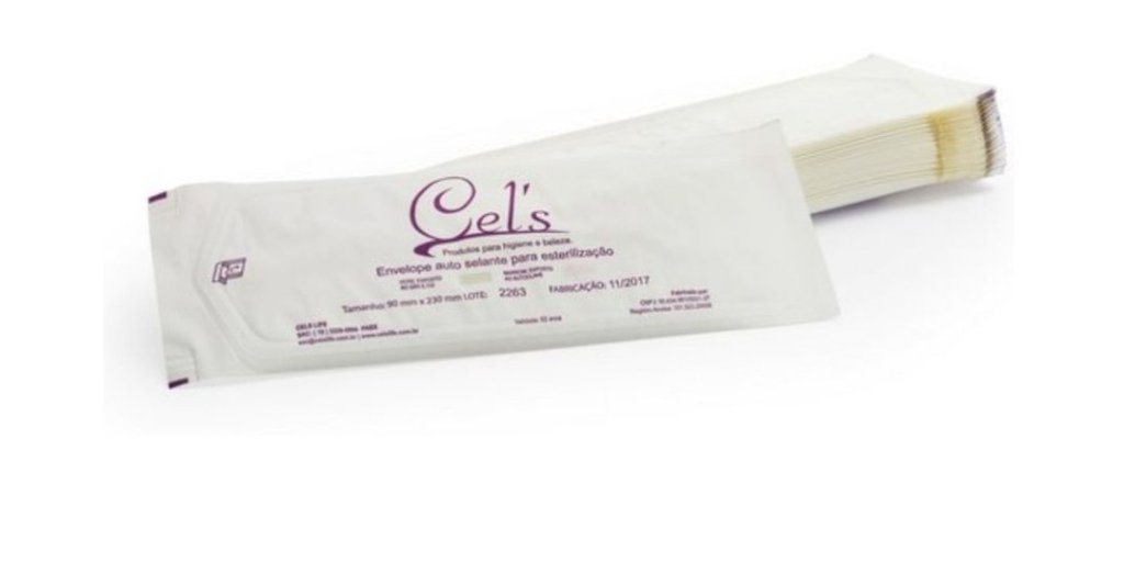 Envelope esterilização cels 9x23