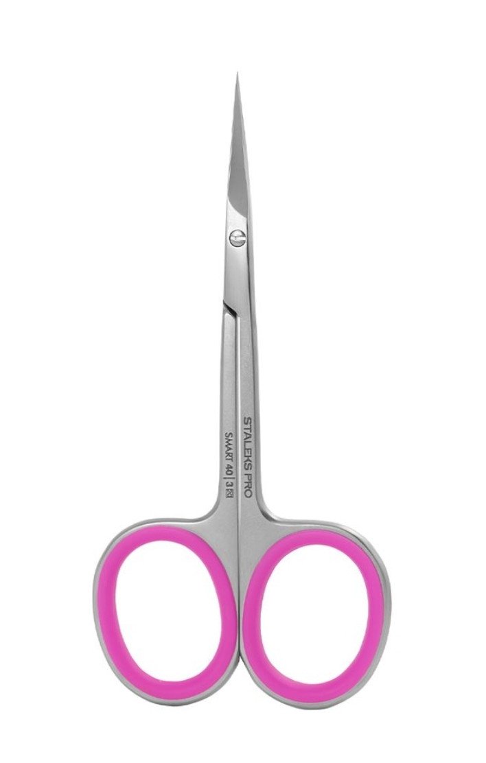 Tesoura de Cutícula Staleks Pro - SS-40/3 - Série Smart 40