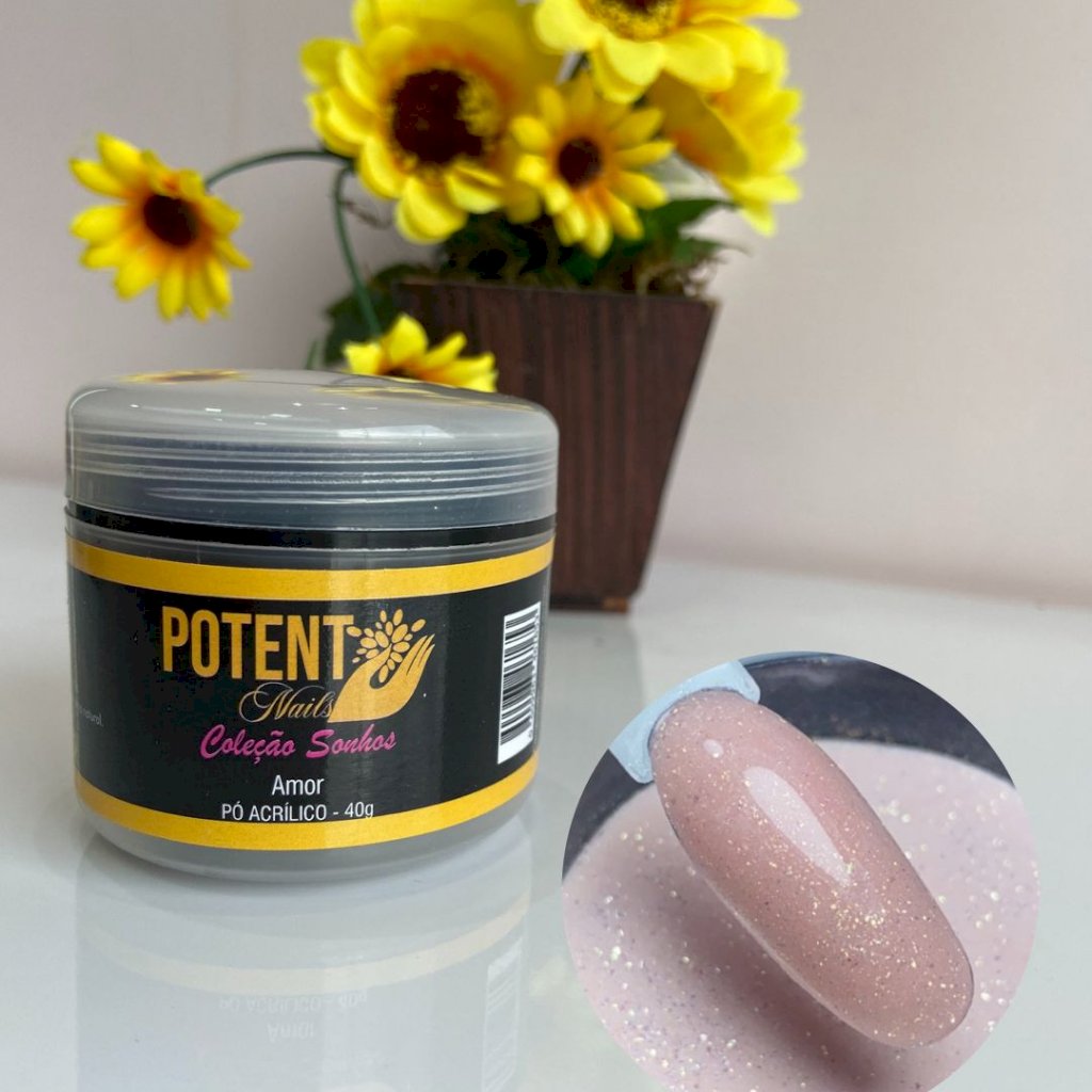 Po acrílico potent amor