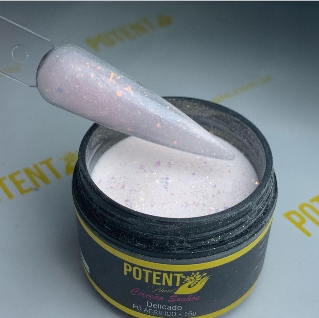 Po acrílico potent delicado