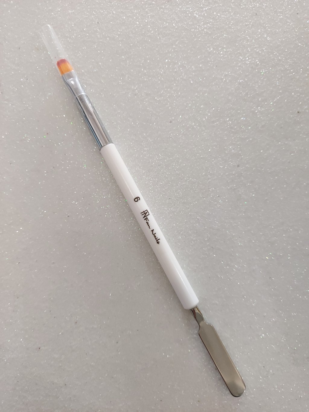 Pincel poligel com Espatula 