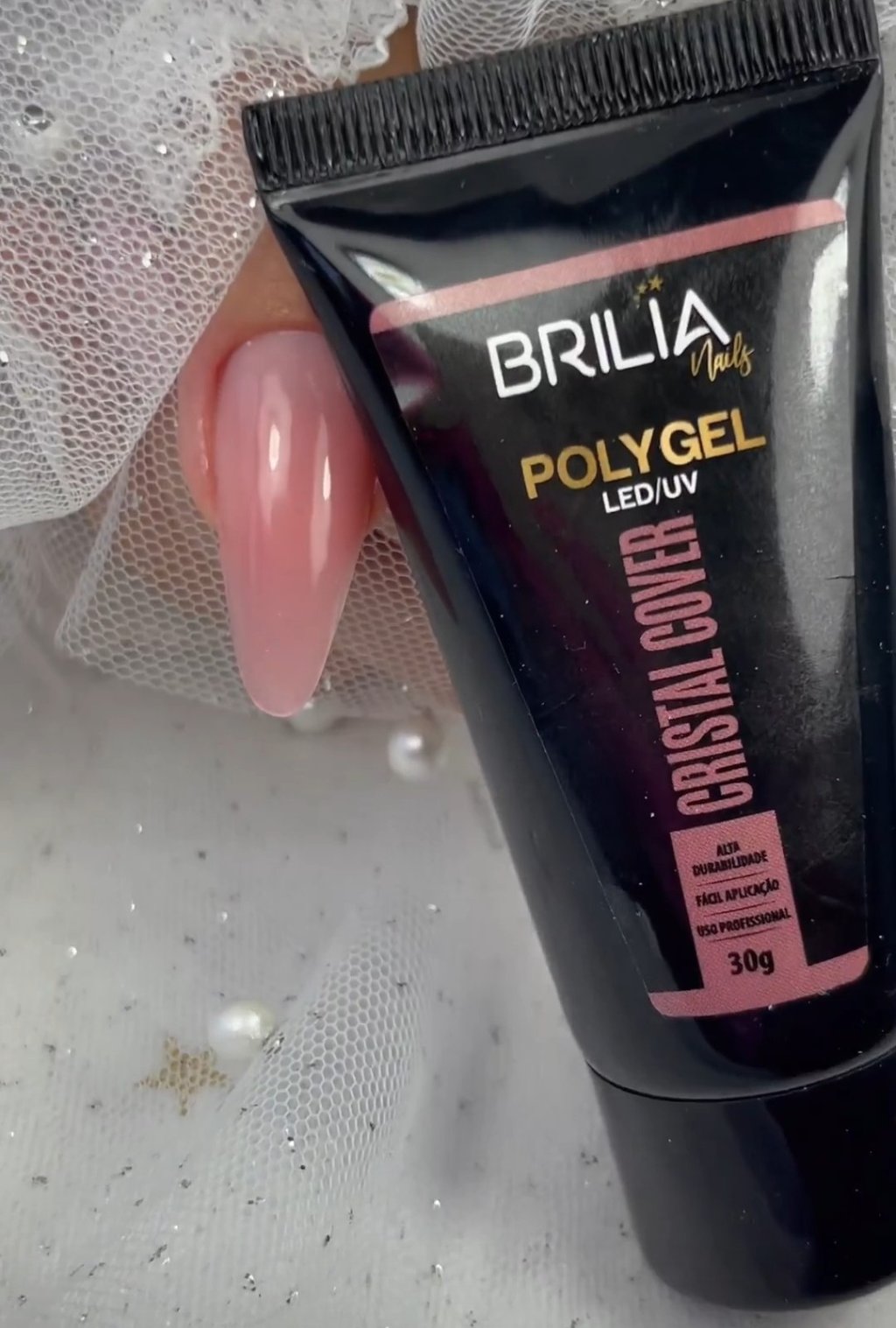 Poligel brilia cristal cover