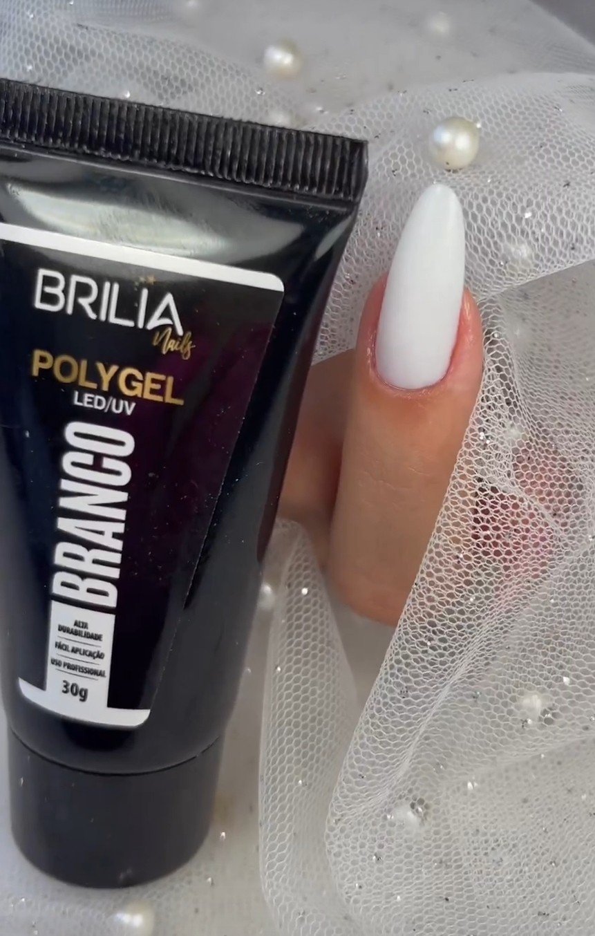 Poligel brilia branco