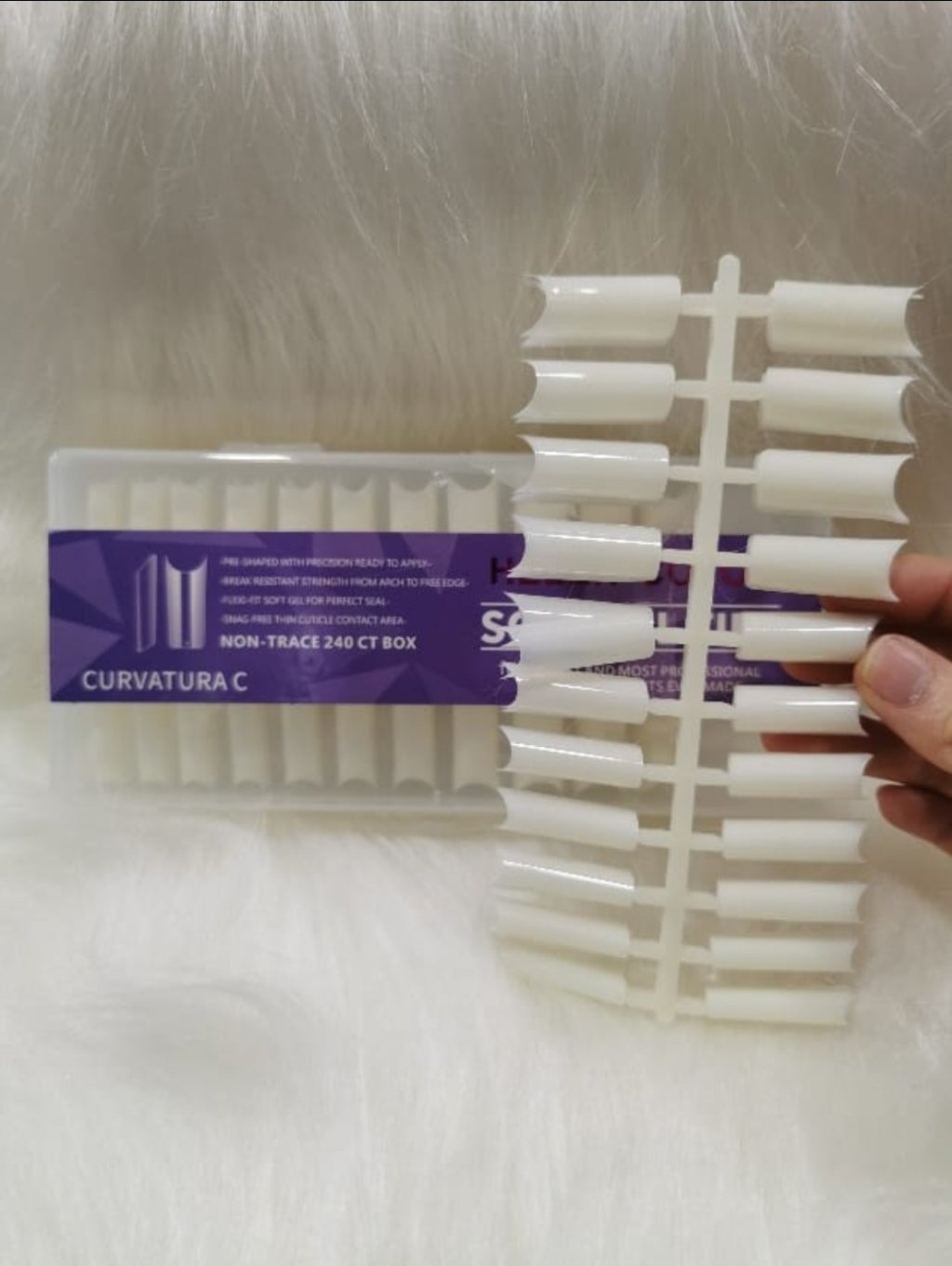 Tips soft gel natural