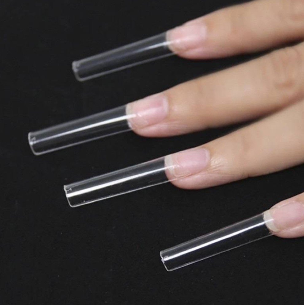 tips curvatura c longa transparente 