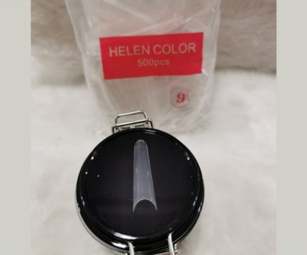 Tips bailarina transparente longa 