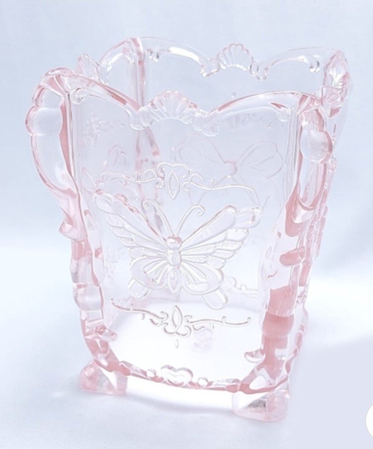 Porta pincel acrílico rosa