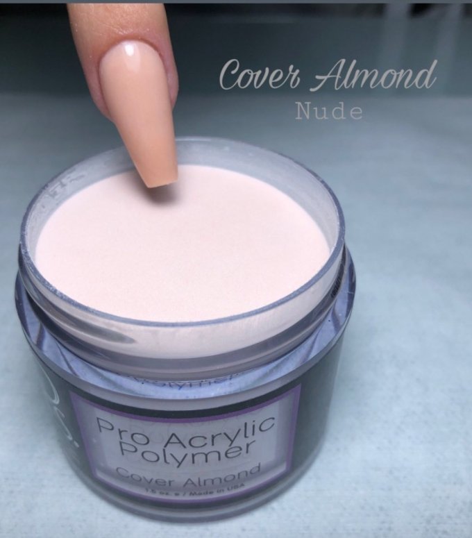 Pó acrílico cover almond tones 