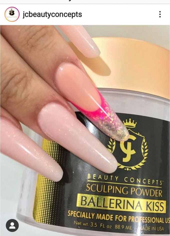 Pó acrílico JC Ballerina kiss