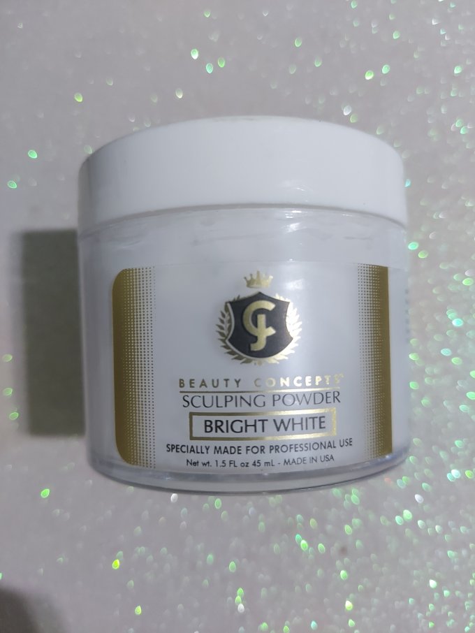 Pó acrílico JC Bright White