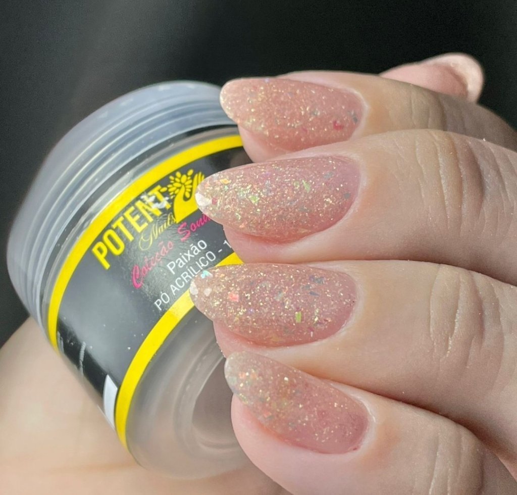 Pó acrílico potent paixão 