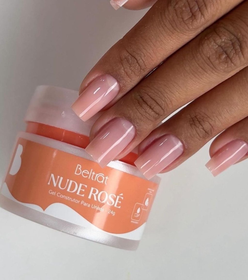 Gel mousse construtor beltrat nude rosê