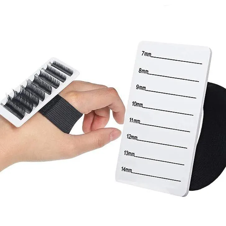 Placa de Mão para Suporte de Cílios