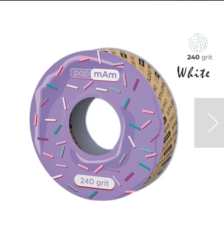 lixa refil em rolo inserção staleks