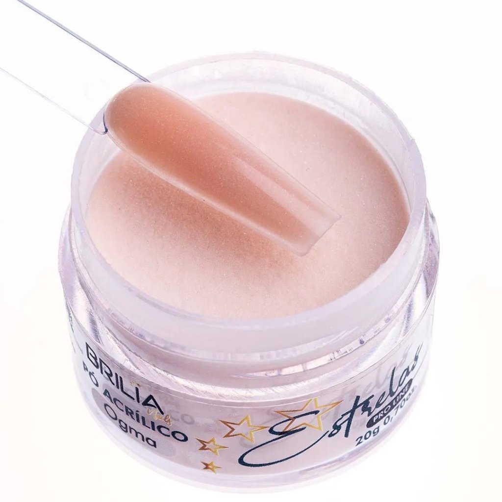 Pó acrilico brilia gliter Ogma