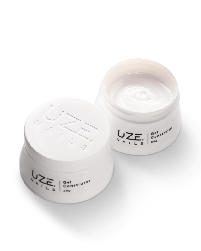 Gel Construtor Natural Baby White Uze Nails