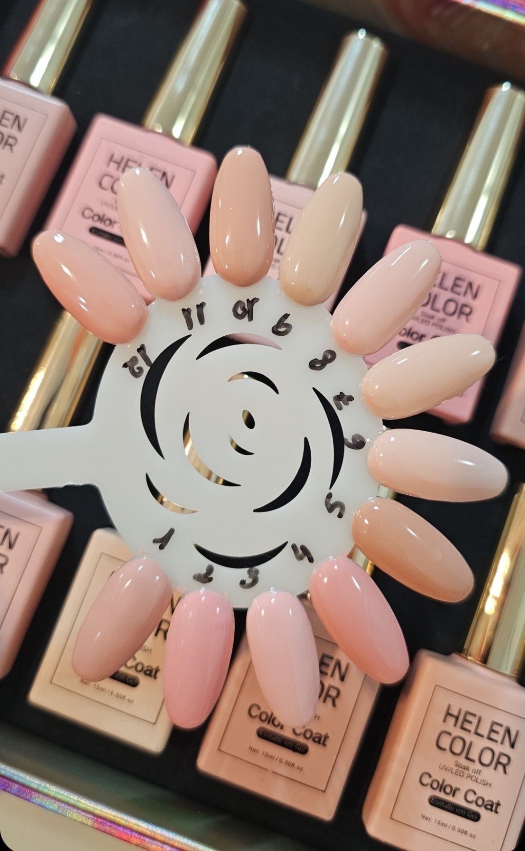 Esmalte helen tons de nude