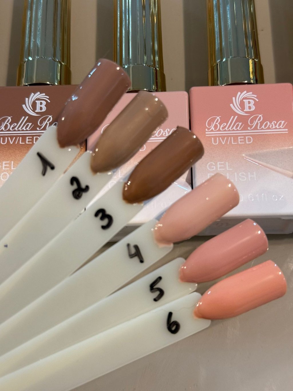 Esmalte bella rosa nudes