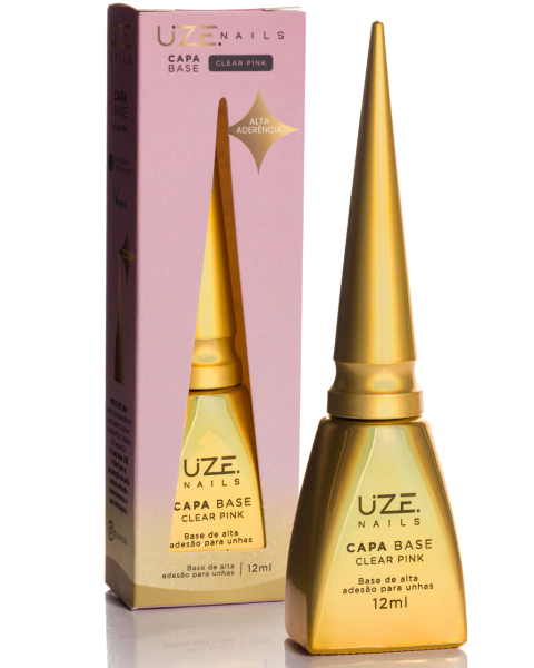 Capa Base Clear Pink uze nails