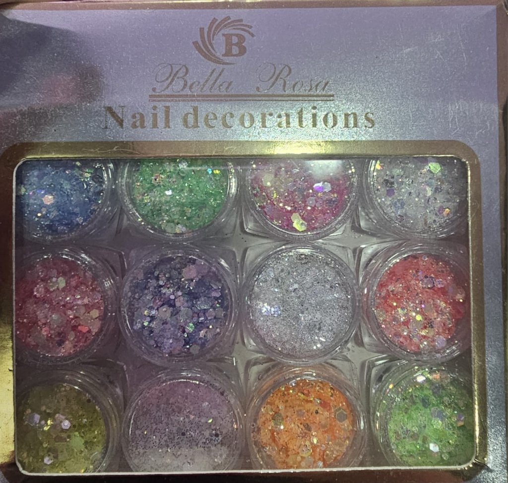 kit gliter flocados bella rosa