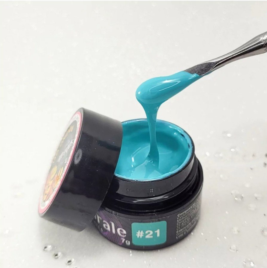 Gel painting 21 sphirale 