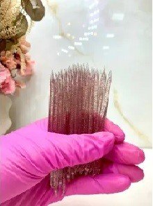 Palito reutilizável extensão cílios/unhas