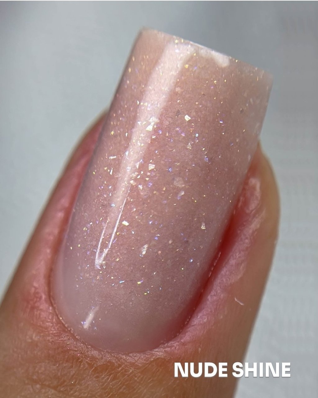 Po acrílico volia nude shine