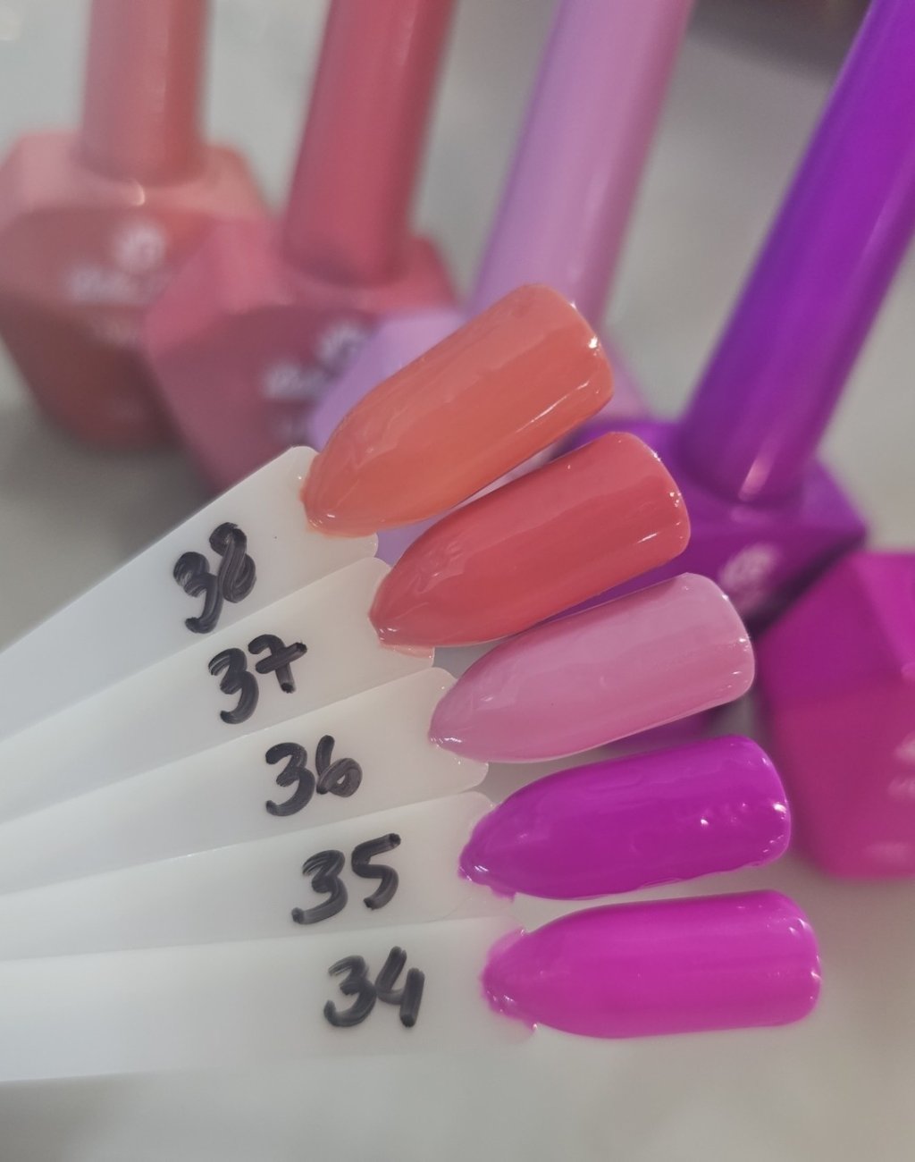 Esmalte bella rosa diamante