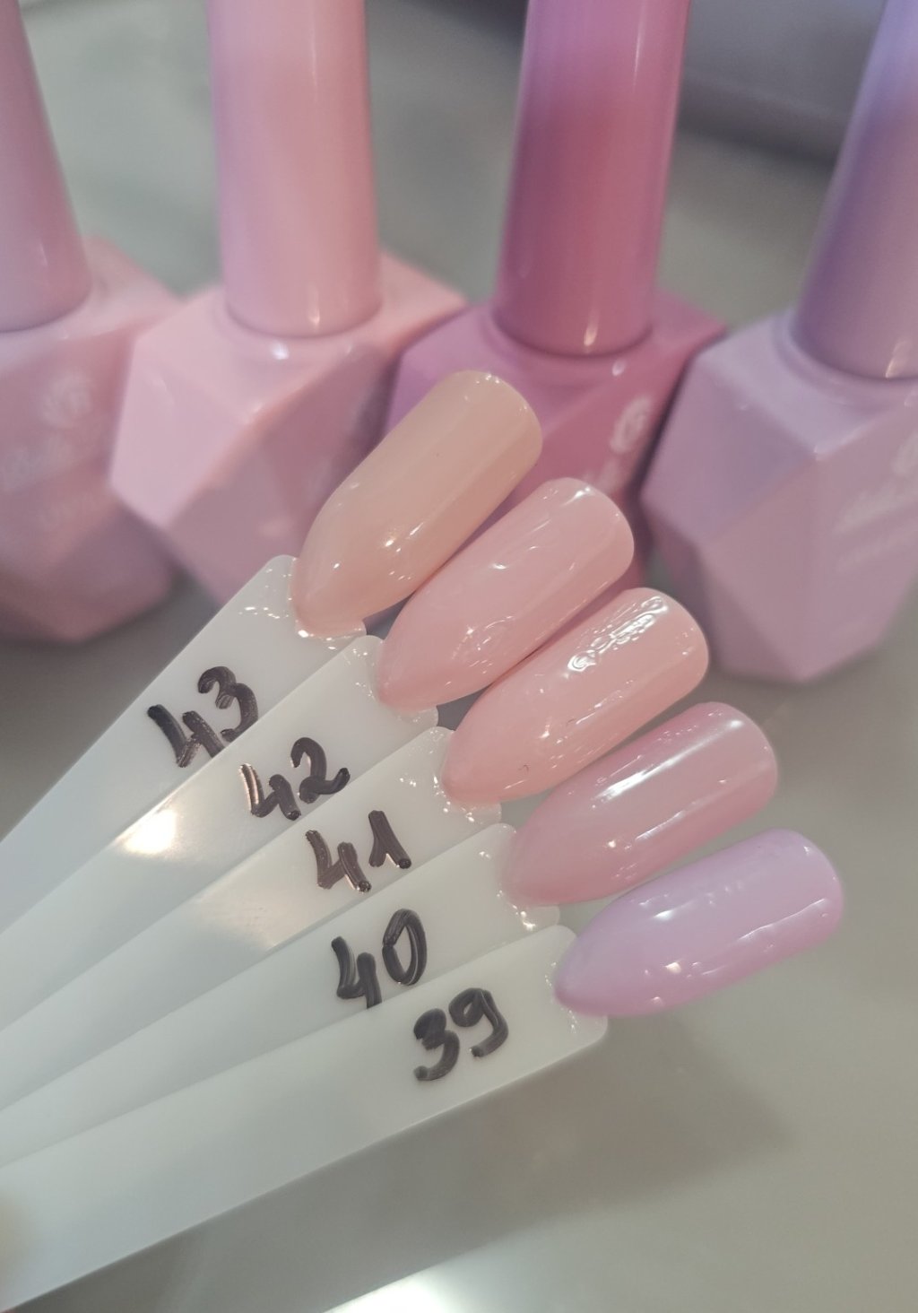 Esmalte bella rosa diamante 