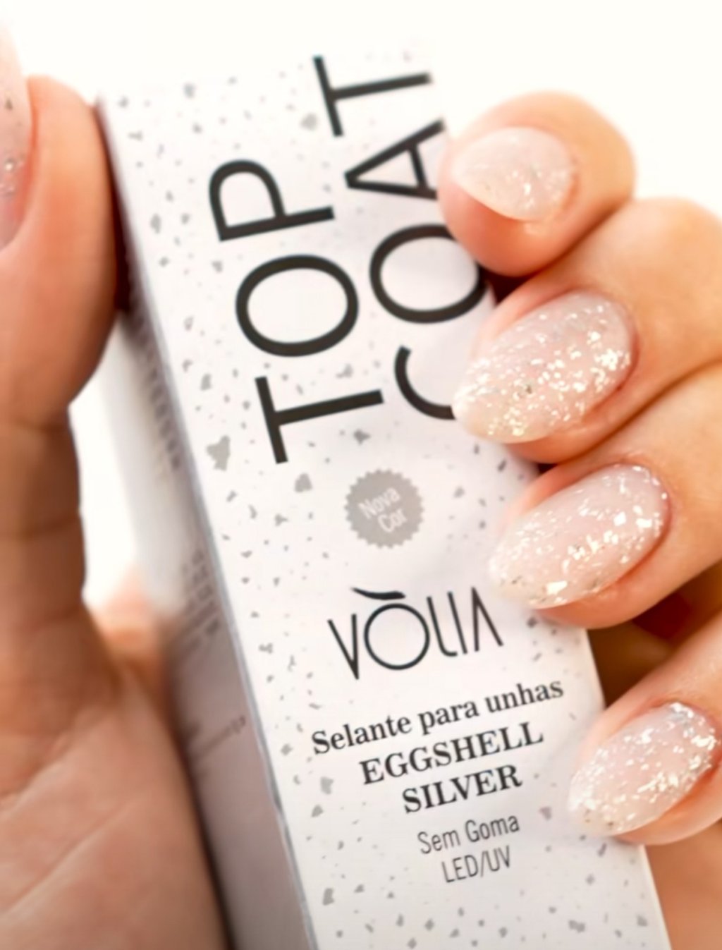 Top coat volia eggshell silver