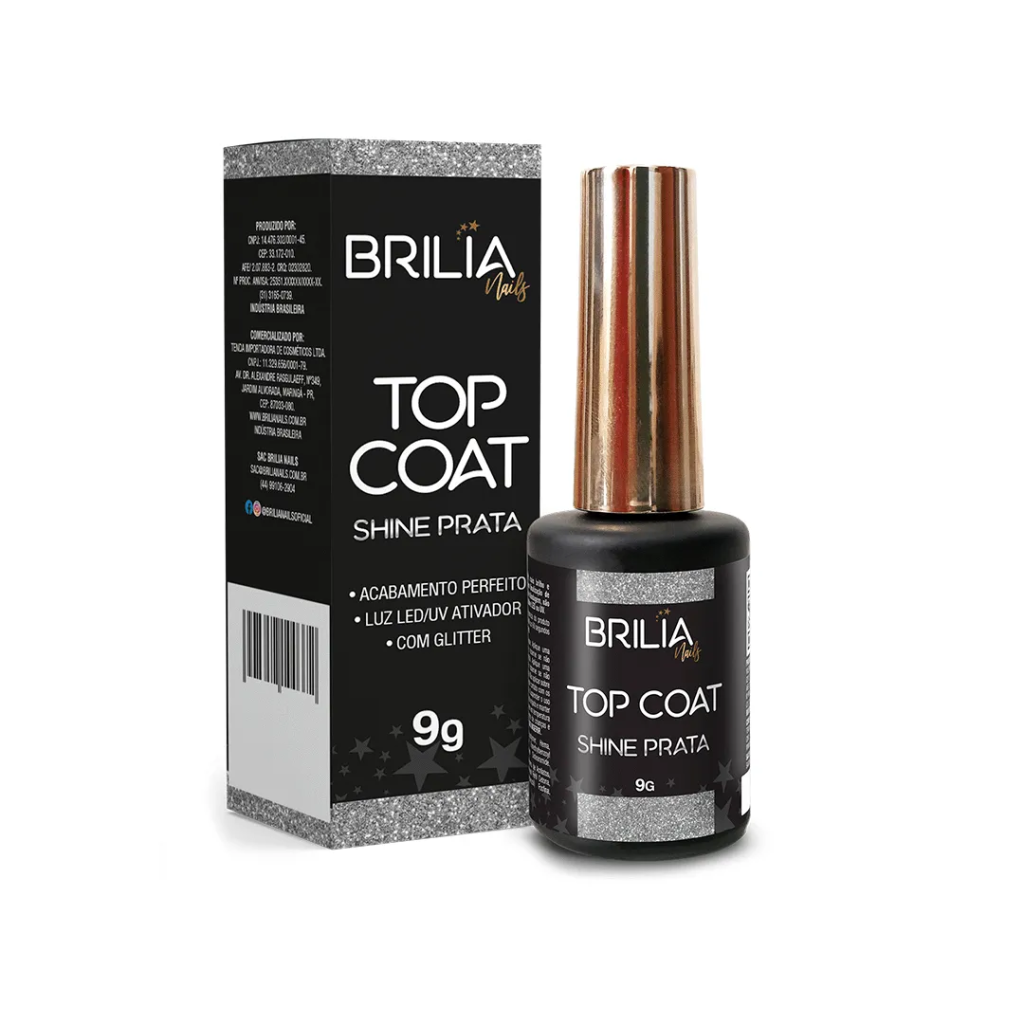 top coat brilia shine prata
