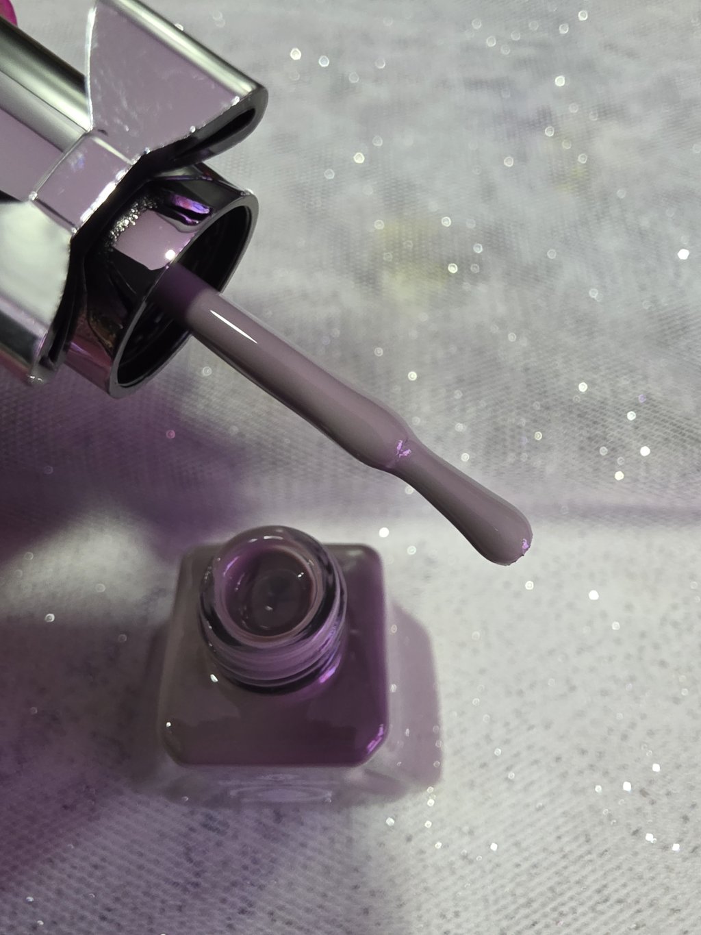 Esmalte Gel Bella Rosa Tope prata 4