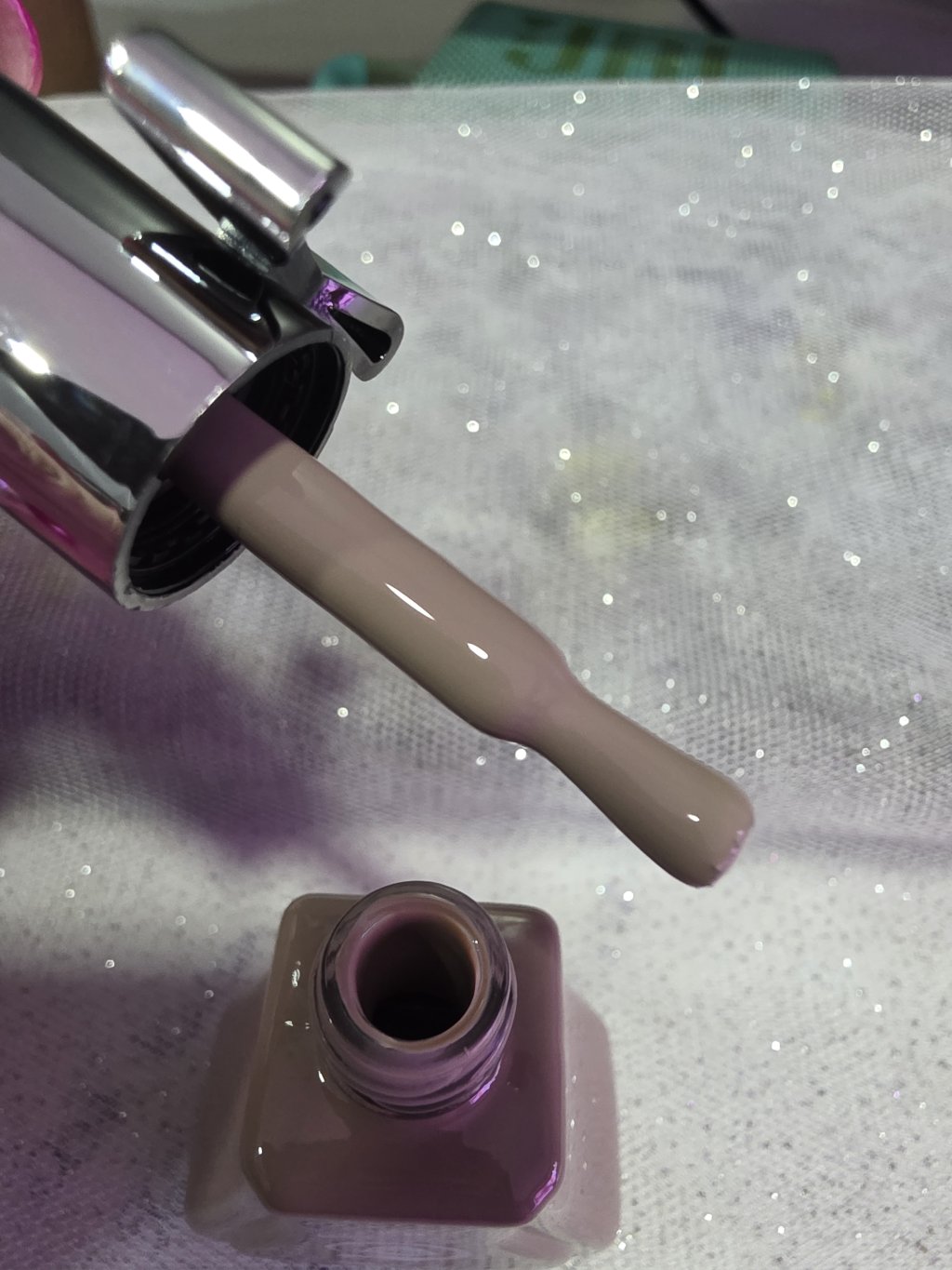 Esmalte Gel Bella Rosa Tope prata 6