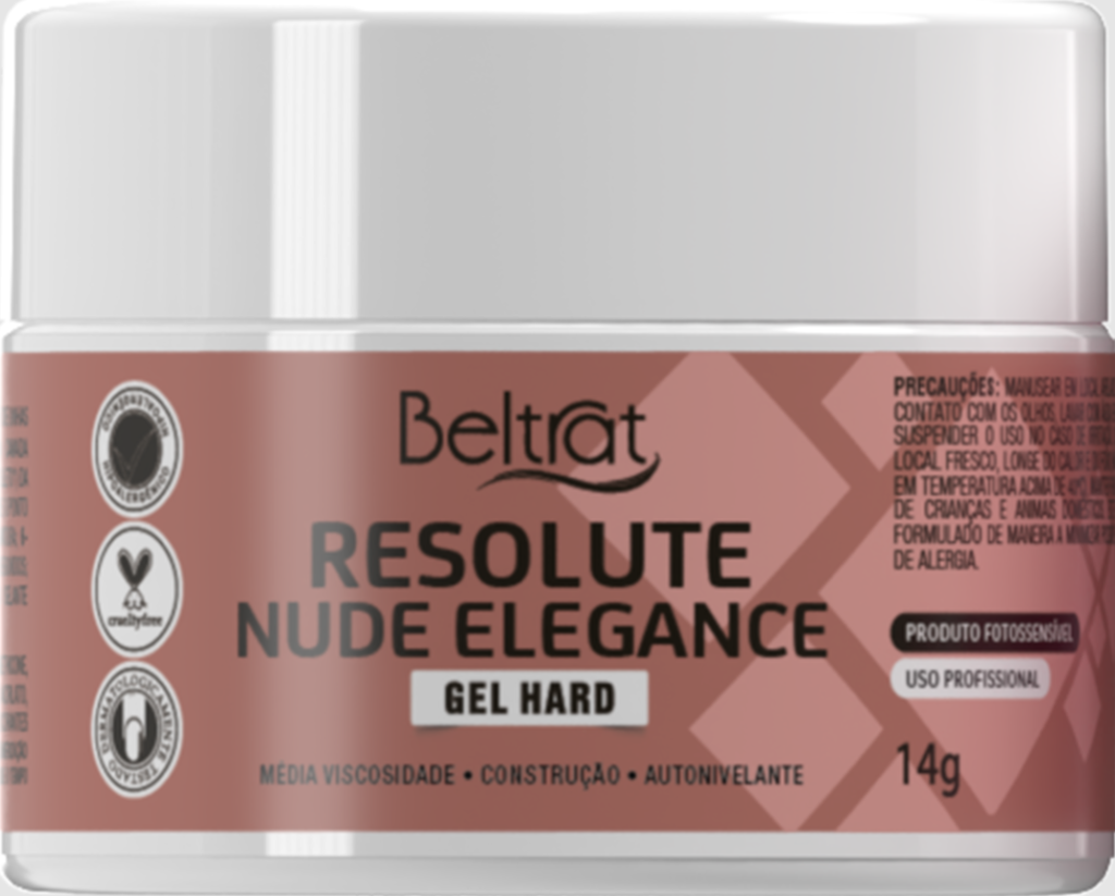 Gel resolute hard nude elegance 