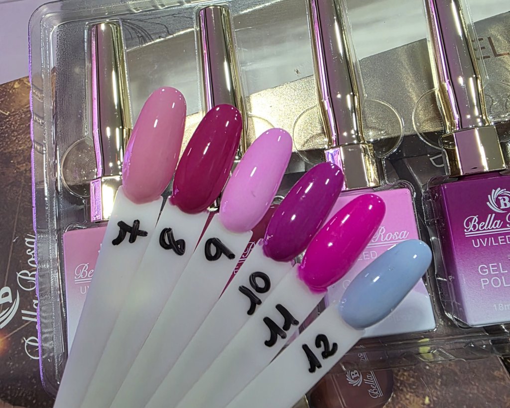 Esmalte Gel Bella Rosa Tampa Dourada